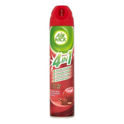 Air Wick Air Freshener 4 in 1 Red Wine & Cinnamon Apple 240ml - Case of 12