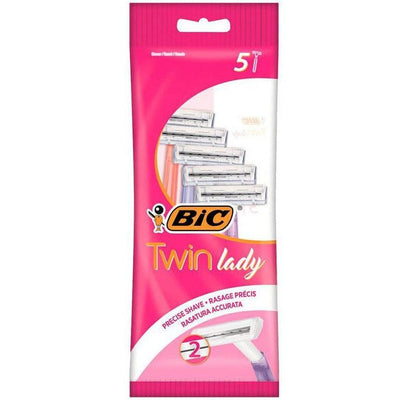 BiC Twin Lady Women's Disposable Razors 5 Pack