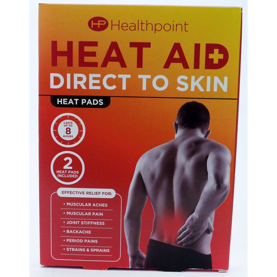 HP Heat Aid Direct To Heat Skin Pads 2 Pack - Case of 12