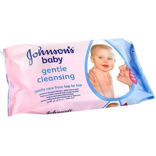 Johnsons Baby Wipes Gentle All Over 56's - Case of 12