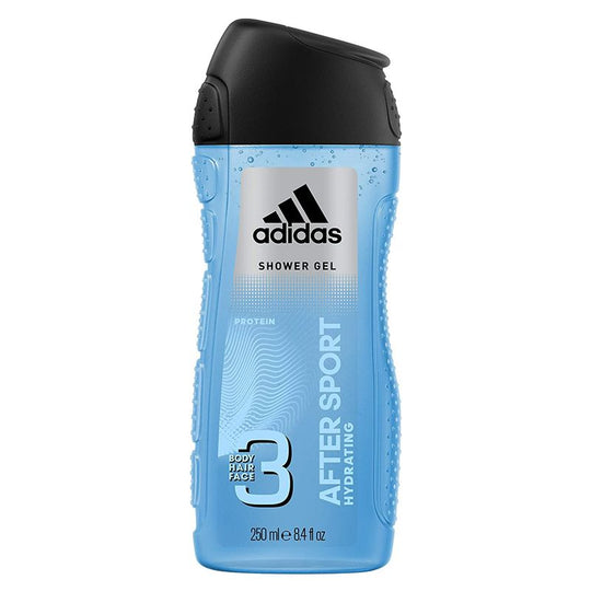 Adidas After Sport Shower Gel 250ml - Case of 6