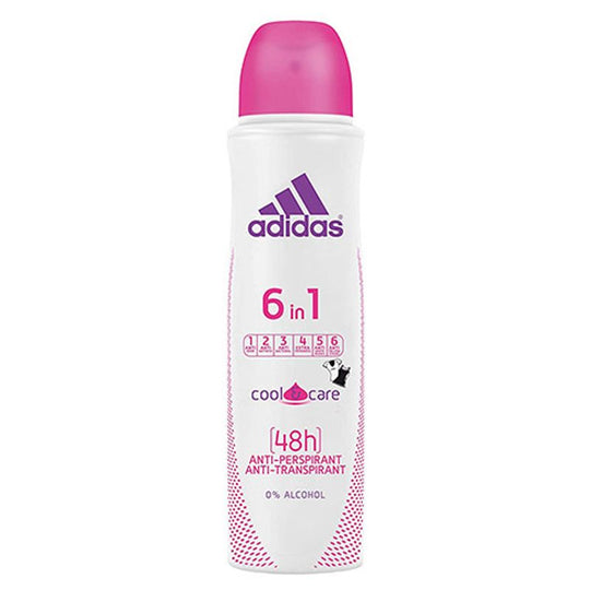 Adidas Ladies APD Cool & Care Deodorant 150ml - Case of 6
