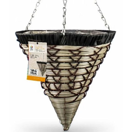 Alice Cone Hanging Basket 12"