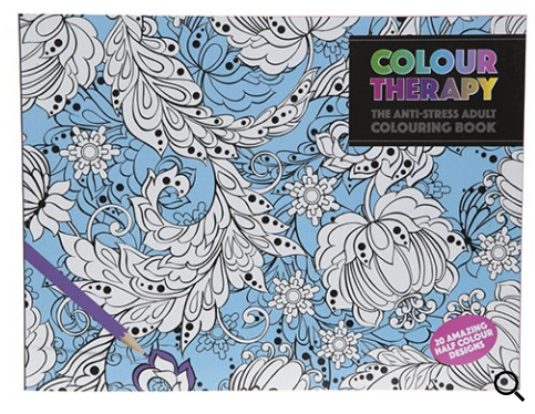 Colour Therapy Colouring Book