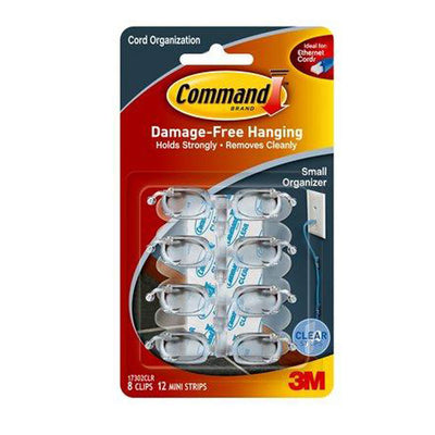 3M Command Small Cord Clips
