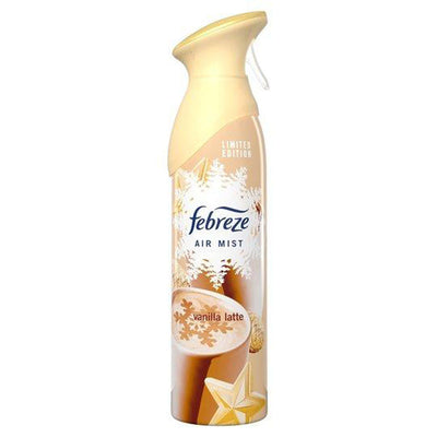 Febreze Air Freshener Vanilla Latte 300ml - Case of 6