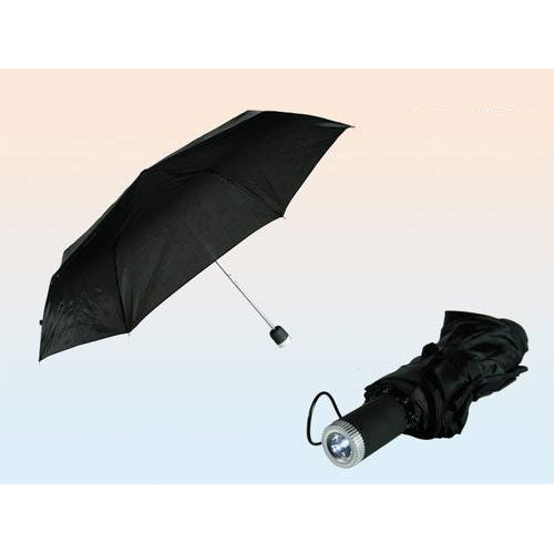 Umbrella with LED torch