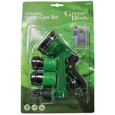 Green Blade Spray Gun Set 4 Function
