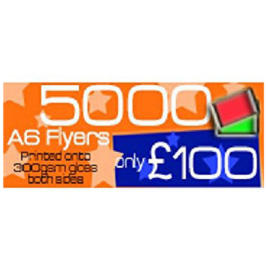 5000 A6 Flyers 148x105