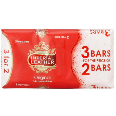 Imperial Leather Soap Bars Original (3 for 2pk) - Case of 12