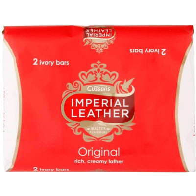 Imperial Leather Original Soap Bar Twin Pack - Case of 9