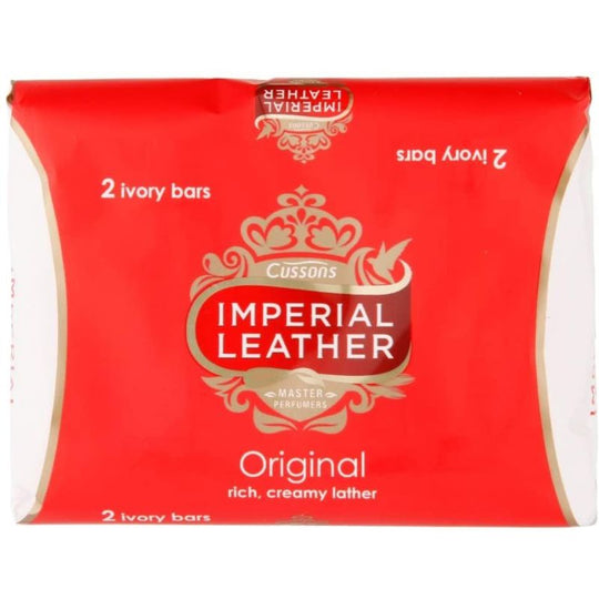 Imperial Leather Original Soap Bar Twin Pack - Case of 9