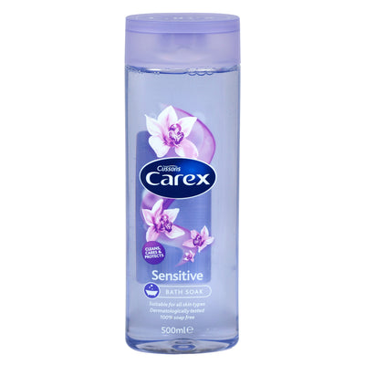 Carex Bath Foam Wash Sensitive 500ml - Case of 6