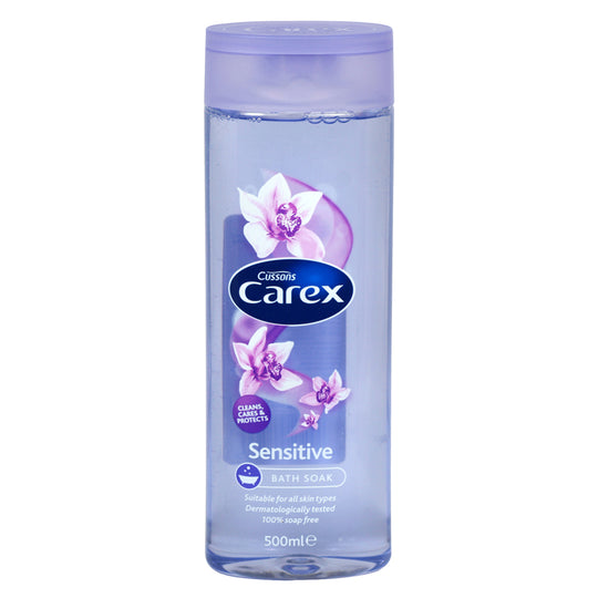 Carex Bath Foam Wash Sensitive 500ml - Case of 6
