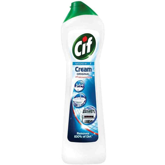 Cif Cream Original White with Microparticles 500ml - Case of 16