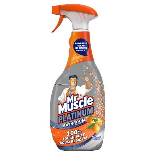 Mr Muscle Platinum Bathroom Mandarin Fragrance 750ml Case of 6 Wholesale