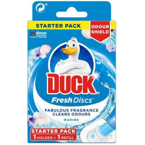 Toilet Duck Fresh Discs Starter Pack Marine - Case of 5