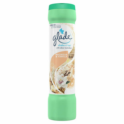 Glade Shake 'n' Vac Magnolia & Vanilla 500g - Case of 12