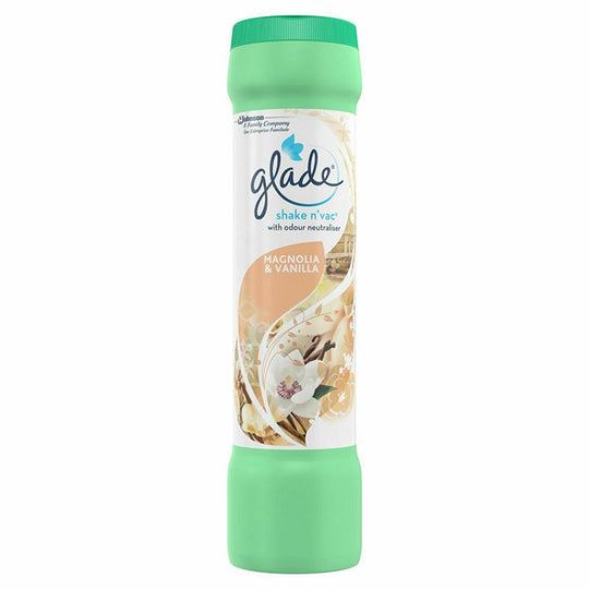 Glade Shake 'n' Vac Magnolia & Vanilla 500g - Case of 12