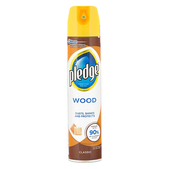 Pledge Wood Polish Classic 250ml - Case of 6