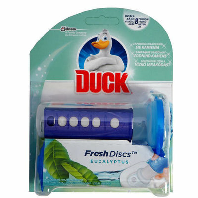 Toilet Duck Fresh Discs 36ml & Dispenser Eucalyptus - Case of 10