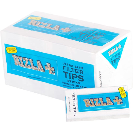 Rizla Filter Tips Ultra Slim 120 Pack - Case of 20