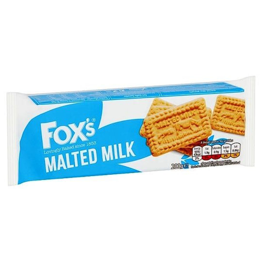 Foxs Malted Milk 200g - Case of 30