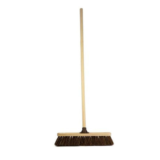 Bassine Broom With Plastic Socket 18”