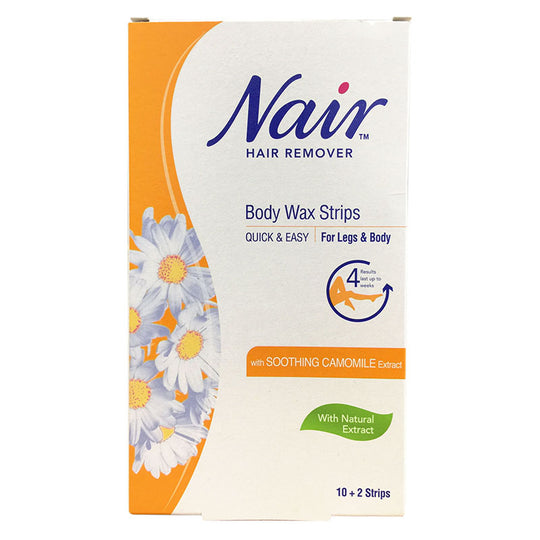 Nair Hair Remover Body Wax Strips 