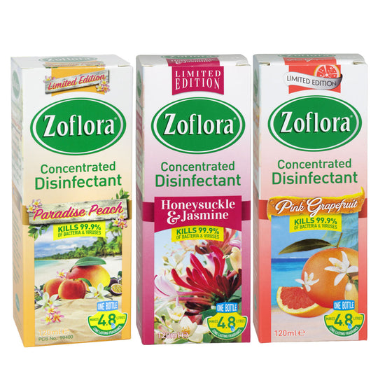 Zoflora Concentrated Disinfectant Limited Edition Assorted 120ml - Case of 12