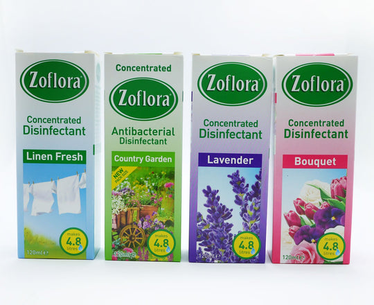 Zoflora Concentrated Disinfectant Assorted 120ml - Case of 12