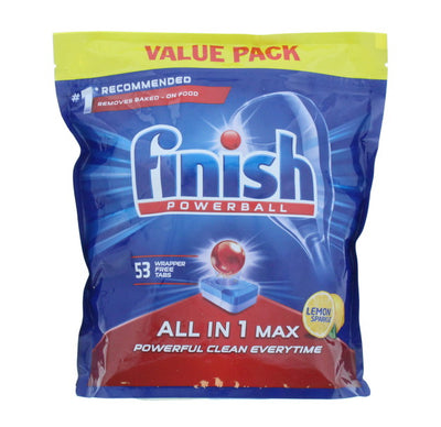 Finish All in 1 Max Powerball Dishwasher 53 Tablets