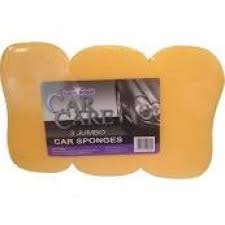 Super Bright Jumbo Car Sponges 3 Pack