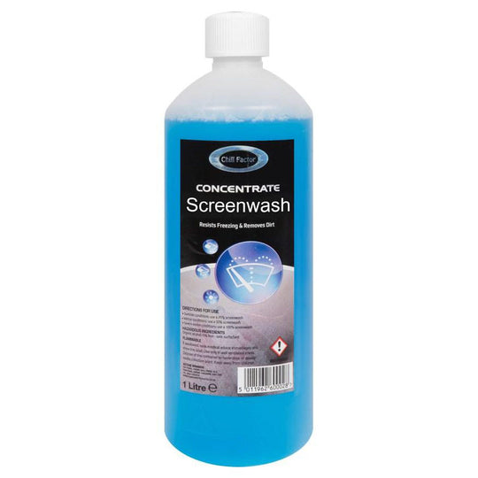 Chill Factor Concentrate Screen Wash 1 Litre - Case of 12