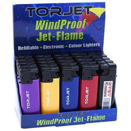 Torjet Wind Proof Lighters - Case of 25