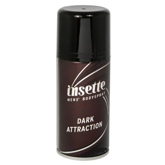 Insette Men's Deodorant Body Spray Dark Attraction 150ml