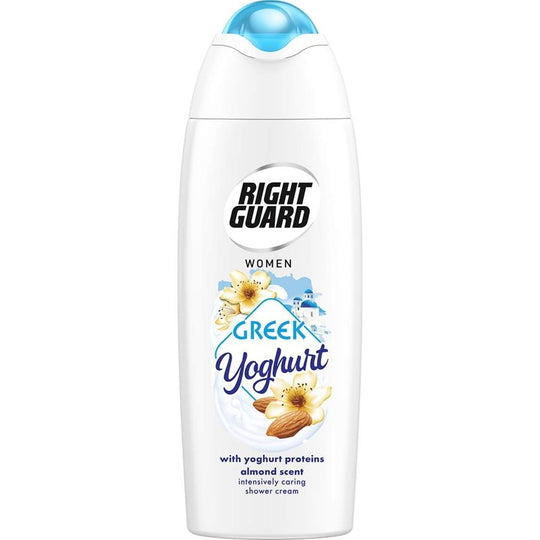Right Guard Shower Cream Greek Yoghurt 250ml - Case of 6
