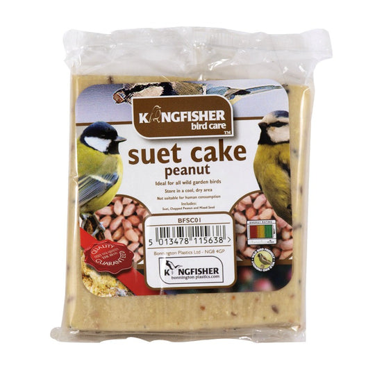Kingfisher Suet Cake with Peanuts 300G