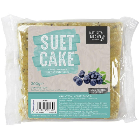 Kingfisher Suet Cake with Wild Berries 300G