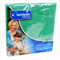 Kingfisher Green Napkins 2ply 30 Pack