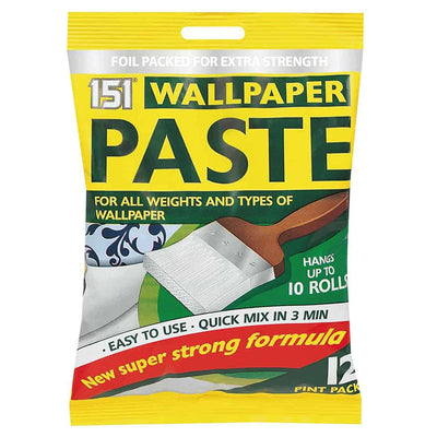 151 Wallpaper Adhesive Paste 12 Pint Pack