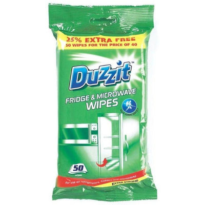Duzzit Fridge Freezer and Microwave Wipes 50PK