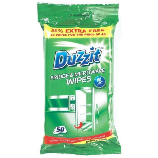 Duzzit Fridge Freezer and Microwave Wipes 50PK