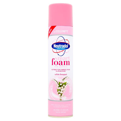 Neutradol Smart Foam Carpet Deodorizer White Bouquet 300ml
