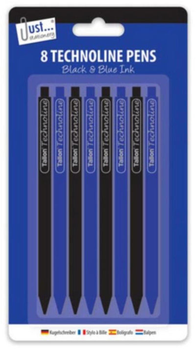8 Technoline Pens