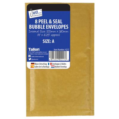 Bubble Envelopes Size A 160mm x 100mm 8 Pack