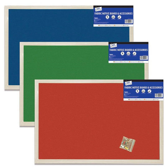 Fabric Notice Board & Accessories 800 x 600mm