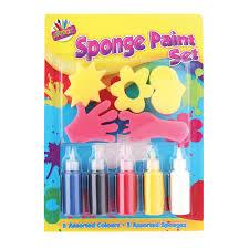Artbox Sponge Painting Set 9 Pack - Case of 12