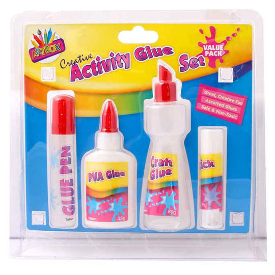 Artbox Activity Glue Set 4 Pack - Case of 12