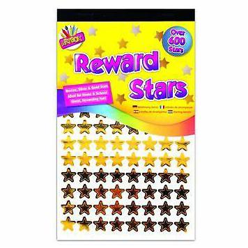 Artbox Reward Stars Pad 600 Pack - Case of 12